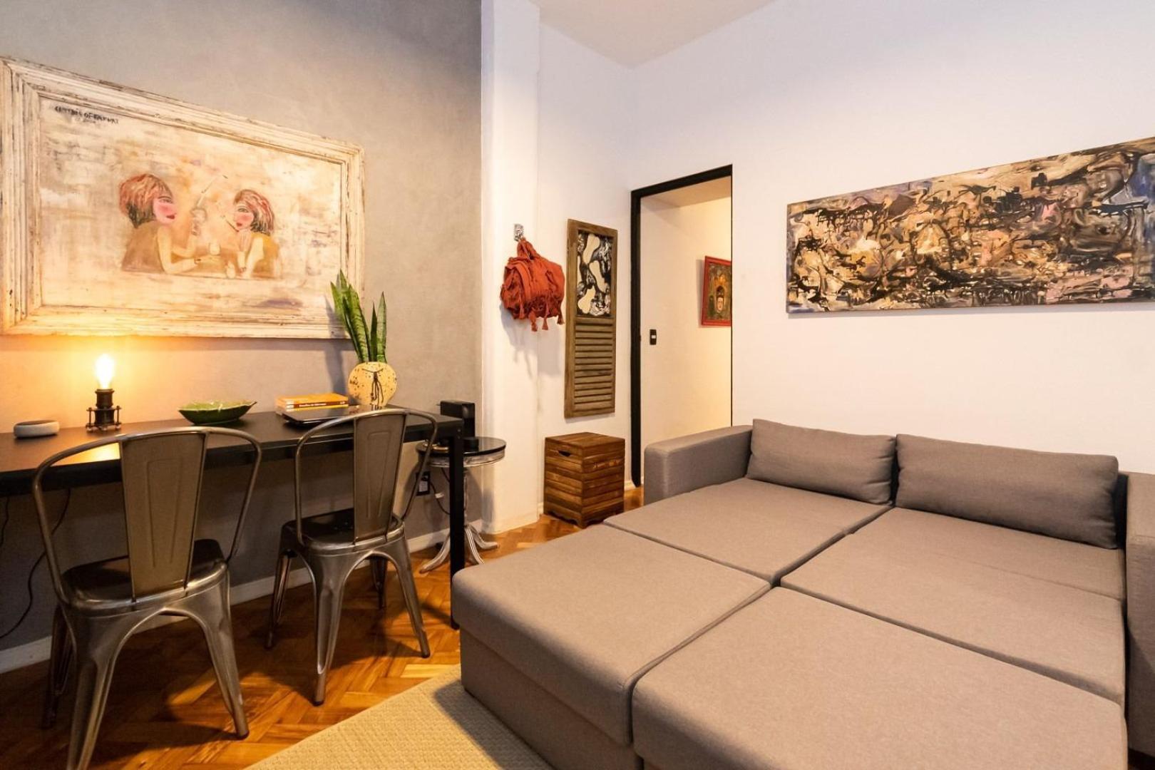 Artistico Qto&Sala A 350M Da Praia | Jg 42/701 Apartment ริโอเดจาเนโร ภายนอก รูปภาพ