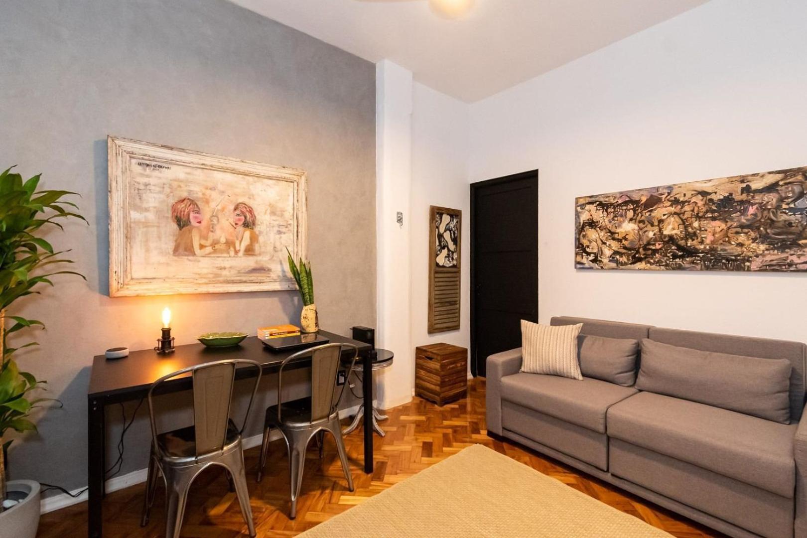 Artistico Qto&Sala A 350M Da Praia | Jg 42/701 Apartment ริโอเดจาเนโร ภายนอก รูปภาพ